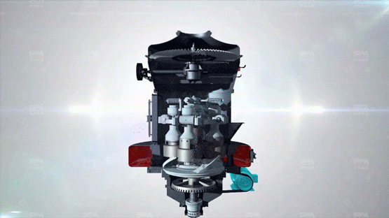 MTW歐版梯形磨粉機(雷蒙磨升級產品)工作原理動態展示