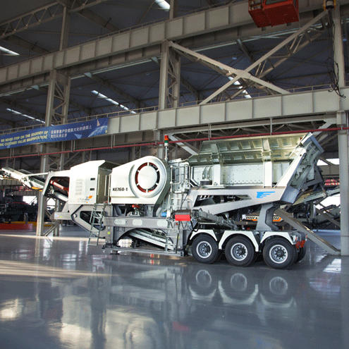 移動破碎站篩分質(zhì)量差的原因