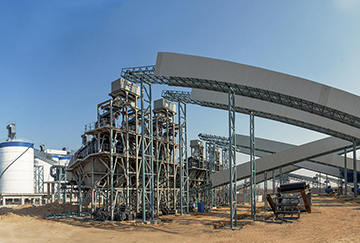 河南時產1500噸礦山廢石再加工高品質機制砂項目